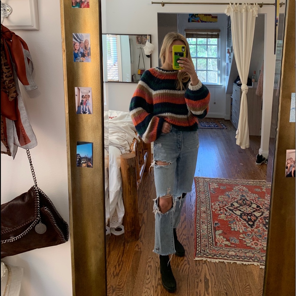 Zara striped sweater